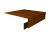 Планка околооконная сложная БХ new 200х50х27 0,45 Print-Double Premium Golden Wood Intense F (3м) Центр Кровли