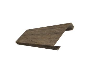 картинка Ламель лицевая 100 забора жалюзи Texas 0,45 Print Elite Nordic Wood TwinColor Центр Кровли