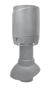 фото Выход канализации вентиляционный Vilpe Flow 110/300/H светло-серый Центр Кровли картинка Выход канализации вентиляционный Vilpe Flow 110/300/H светло-серый Центр Кровли