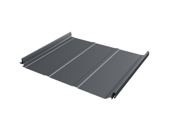 картинка Кликфальц Pro Line Grand Line 0,5 Atlas X с пленкой на замках RAL 7024 мокрый асфальт Центр Кровли