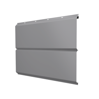 картинка ЭкоБрус new 0,5 Satin RAL 9006 бело-алюминиевый Центр Кровли