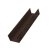 Стойка жалюзи Milan,Tokyo 0,45 Print Elite Antique Wood TwinColor (2м) Центр Кровли