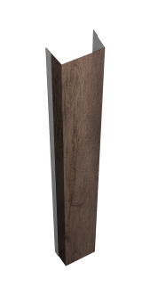 картинка Крепежная планка нижняя Texas 0,45 Print Premium Almond Wood Fresh (2,5м) Центр Кровли