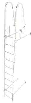 картинка Лестница стеновая Grand Line RAL 9003 2,76м Центр Кровли