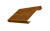 Ламель лицевая 150 забора жалюзи Texas 0,45 Print Elite с пленкой Golden Wood TwinColor Центр Кровли