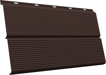 фото ЭкоБрус Гофр Grand Line 0,45 Drap ТХ RAL 8017 шоколад Центр Кровли картинка ЭкоБрус Гофр Grand Line 0,45 Drap ТХ RAL 8017 шоколад Центр Кровли