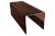 Планка П-образная заборная 20 0,45 Print Premium Cherry Wood Dark FTC (3м) Центр Кровли