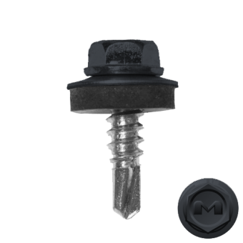 фото Саморез по металлу Daxmer 5,5х19 (250шт) сверло №3 RR 23 Центр Кровли картинка Саморез по металлу Daxmer 5,5х19 (250шт) сверло №3 RR 23 Центр Кровли