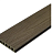 Доска финишная CM Decking REVERSE 3000х138х23мм walnut (волнат) Центр Кровли