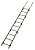 Лестница кровельная Grand Line RAL 8017 3м Центр Кровли
