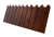 Профнастил С8A v01 фигурный 0,4 Print Premium Cherry Wood Fresh TwinColor Центр Кровли