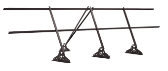 картинка Ограждение кровельное Grand Line 0,9х3 RAL 9005 Центр Кровли