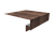 Планка околооконная сложная 200х50х12 (j-фаска) 0,45 Print Premium Almond Wood Fresh (3м) Центр Кровли