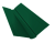Планка ендовы верхней фигурной 150x150 0,45 Drap ST RAL 6005 зеленый мох (3м) Центр Кровли