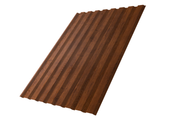 картинка Профнастил С20A 0,45 Print-Double Premium Golden Wood Fresh Центр Кровли