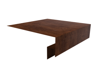 картинка Планка околооконная сложная 200х50х12 (j-фаска) 0,45 Print-Double Premium Cherry Wood Fresh (2м) Центр Кровли