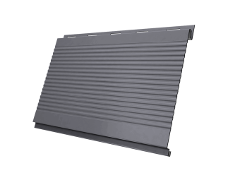 картинка Вертикаль 0,2 gofr 0,5 Satin с пленкой RAL 7004 сигнальный серый Центр Кровли