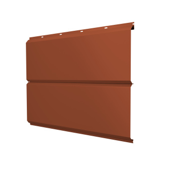 картинка ЭкоБрус new 0,45 Drap RAL 8004 терракота Центр Кровли