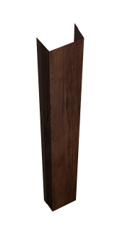 картинка Крепежная планка нижняя Texas 0,45 Print Premium Cherry Wood Fresh TwinColor (2,5м) Центр Кровли