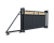 Ворота откатные Estet Plus 2,0х4,5 RAL 7024/1014 Центр Кровли