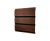 Софит металлический полная перфорация 0,45 Print Elite с пленкой Choco Wood TwinColor Центр Кровли