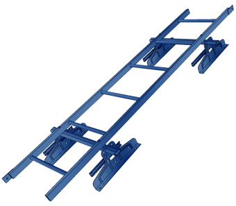 картинка Лестница кровельная под фальц RAL 5005 (1,92м) Центр Кровли