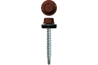 картинка Саморез кровельный Daxmer 4,8х29 (250шт) сверло №1 RAL 8029 Центр Кровли