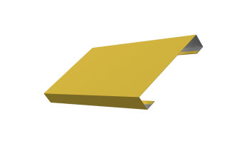 фото Ламель лицевая 125 забора жалюзи Texas 0,45 PE с пленкой RAL 1018 цинково-желтый Центр Кровли картинка Ламель лицевая 125 забора жалюзи Texas 0,45 PE с пленкой RAL 1018 цинково-желтый Центр Кровли