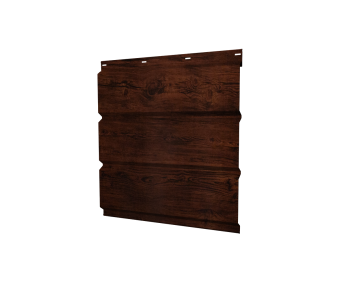 картинка Софит металлический без перфорации 0,45 Print Elite с пленкой Cherry Wood TwinColor Центр Кровли