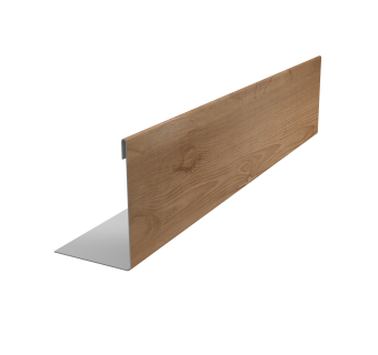 картинка Нащельник 125 Texas 25х35 0,45 Print Premium Pine Wood Fresh (L1,5) Центр Кровли