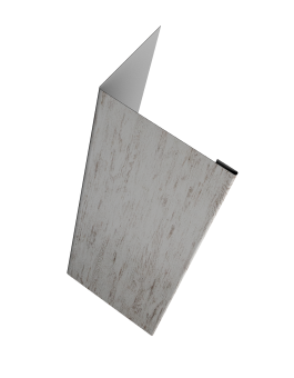 фото Нащельник (для калиток и ворот) 25х35 жалюзи Milan, Tokyo, Palermo 0,45 Print Elite Snow Wood TwinColor (L2,0) Центр Кровли картинка Нащельник (для калиток и ворот) 25х35 жалюзи Milan, Tokyo, Palermo 0,45 Print Elite Snow Wood TwinColor (L2,0) Центр Кровли