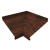 Угол отлива внутренний 150 0,45 Print-Double Premium с пленкой Cherry Wood Dark F Центр Кровли