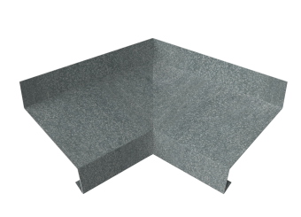 фото Угол отлива внутренний 70 0,5 Zn Центр Кровли картинка Угол отлива внутренний 70 0,5 Zn Центр Кровли