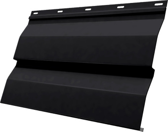 фото Корабельная доска НН 0,261 Grand Line 0,5 Satin Matt RAL 9005 черный Центр Кровли картинка Корабельная доска НН 0,261 Grand Line 0,5 Satin Matt RAL 9005 черный Центр Кровли