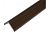 Профиль угловой CM Cladding 2000х70х70х8мм spicy brown (спайси браун) Центр Кровли