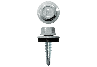 фото Саморез кровельный Daxmer 4,8х19 (5000шт) сверло №1 цинк Центр Кровли картинка Саморез кровельный Daxmer 4,8х19 (5000шт) сверло №1 цинк Центр Кровли