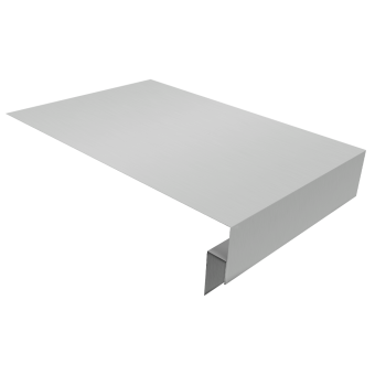 фото Планка околооконная сложная фальц 0,45 Drap TX RAL 7047 телегрей 4 (3м) Центр Кровли картинка Планка околооконная сложная фальц 0,45 Drap TX RAL 7047 телегрей 4 (3м) Центр Кровли