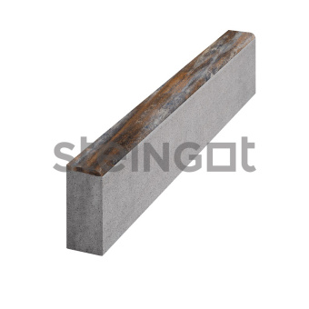 картинка Бордюр садовый Steingot Colormix 1000х200х80мм Stein Bronze частичный прокрас Центр Кровли