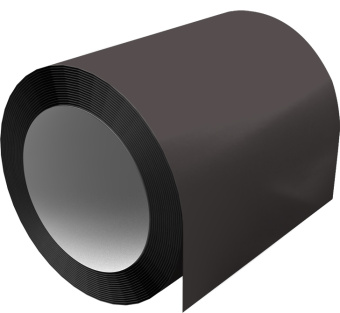 фото Отмотка Grand Line с внутренним диаметром намотки 500мм 0,4 PE-Matt-Double RR 32 темно-коричневый Центр Кровли картинка Отмотка Grand Line с внутренним диаметром намотки 500мм 0,4 PE-Matt-Double RR 32 темно-коричневый Центр Кровли