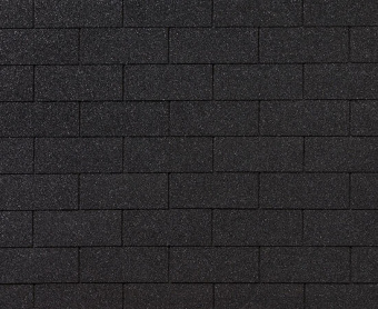 картинка Черепица гибкая RoofShield Фемили Эко Лайт Американ графитно-черный Центр Кровли