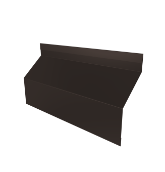 фото Ламель забора жалюзи Milan Slim стартовая/финишная для калиток и ворот 0,45 Drap RR 32 темно-коричневый Центр Кровли картинка Ламель забора жалюзи Milan Slim стартовая/финишная для калиток и ворот 0,45 Drap RR 32 темно-коричневый Центр Кровли