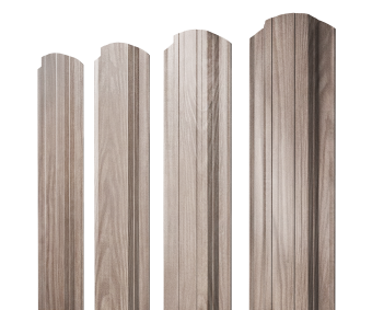 фото Штакетник Прямоугольный фигурный 0,45 Print Elite White Wood TwinColor Центр Кровли картинка Штакетник Прямоугольный фигурный 0,45 Print Elite White Wood TwinColor Центр Кровли