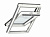 Окно мансардное VELUX GLU 0061 66x118 (двухкамерное, ручка сверху) Центр Кровли