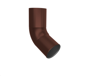 картинка Колено стока Optima 150 мм RAL 8017 Центр Кровли