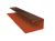 Планка П-образная БХ new 0,45 Print Premium Cherry Wood Dark FTC (2м) Центр Кровли