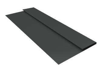 фото Планка стартовая БХ new 0,5 Velur X RAL 7016 антрацитово-серый (3м) Центр Кровли картинка Планка стартовая БХ new 0,5 Velur X RAL 7016 антрацитово-серый (3м) Центр Кровли
