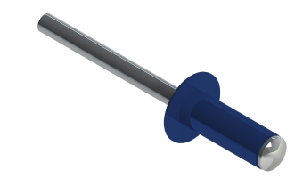 картинка Заклёпка вытяжная Daxmer 4,0х10 RAL 5002 (8х1000шт) ал/ст Центр Кровли