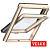 Окно мансардное VELUX GLL 1061B 55x98 (двухкамерное, ручка снизу) Центр Кровли