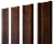 Штакетник М-образный А с прямым резом 0,45 Print-Double Premium Cherry Wood Fresh Центр Кровли