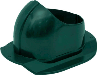 картинка Элемент проходной Gervent для кровли Каскад зеленый Центр Кровли